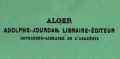 Adolphe-Jourdan Librairie Editeur