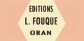 EDITION FOUQUE - ORAN